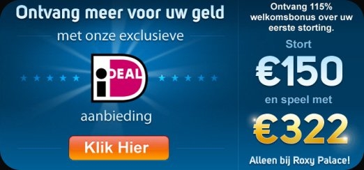 Speel jackpot games bij Roxy Palace